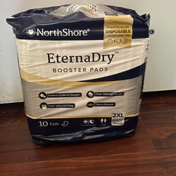NorthShore EternaDry Booster Pads Diaper Doublers