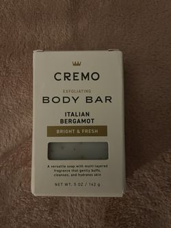 Cremo exfoliating body bar