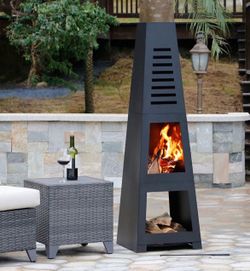 Outdoor chimney new in the box