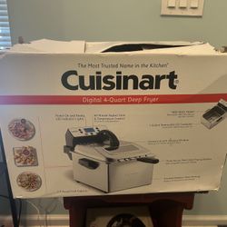 Deep Fryer 4 Quart “cuisnart”