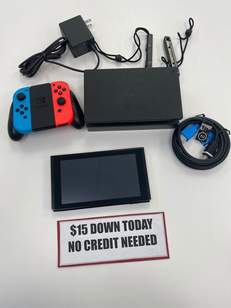 Nintendo Switch V2-$15 To Take It Home Today 