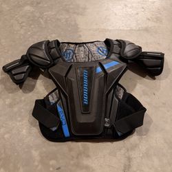 Warrior Evo Chest Pad Lacrosse - Boys Small