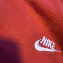 Nike  Sweatshirt – Red – Men’s XXL