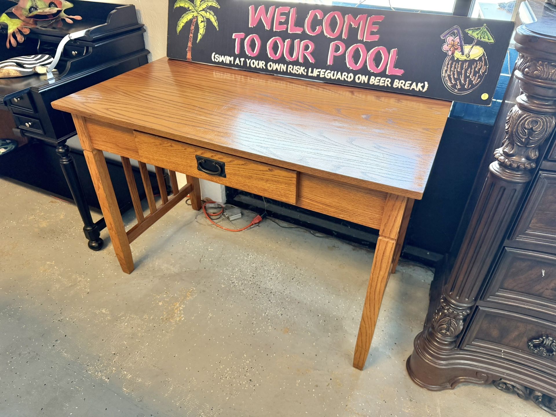 Mission Style Desk