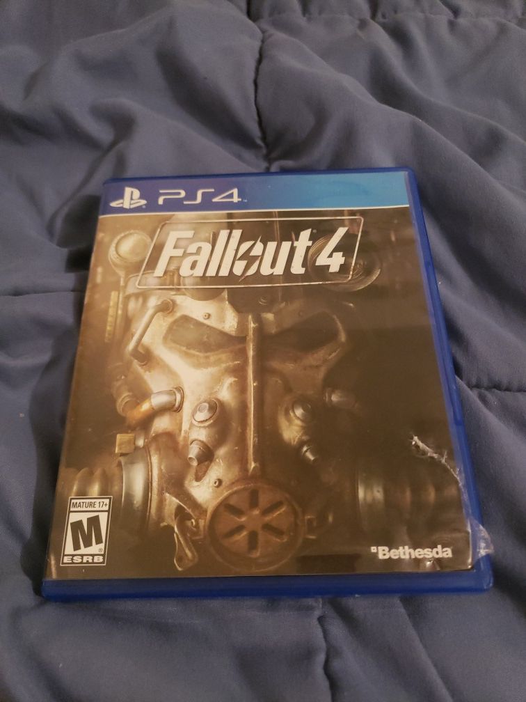 Fallout 4 PlayStation 4 Complete Tested Video Game
