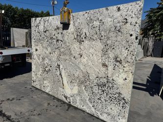 Natural Granite White Alaska Polished Finish.