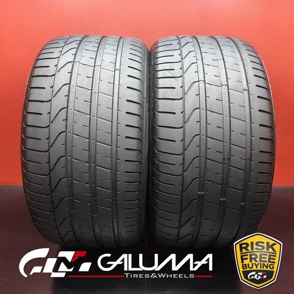 Set of 2 Tires LikeNEW Pirelli P Zero XL 295/35ZR20 No Repairs 89284