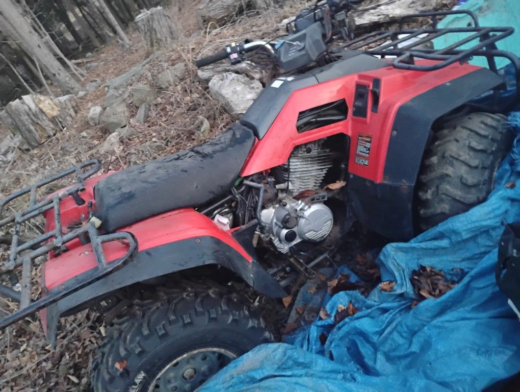 Needs Motor Work Trade S 4x4 Honda Fourtracs 350 D