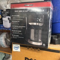 Snap On Coffe Maker Drip And K Cup Maker