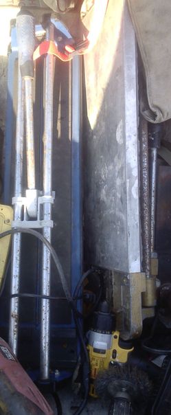 Two tile cutters