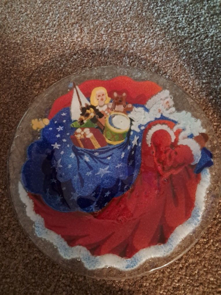 Christmas Dessert Plate