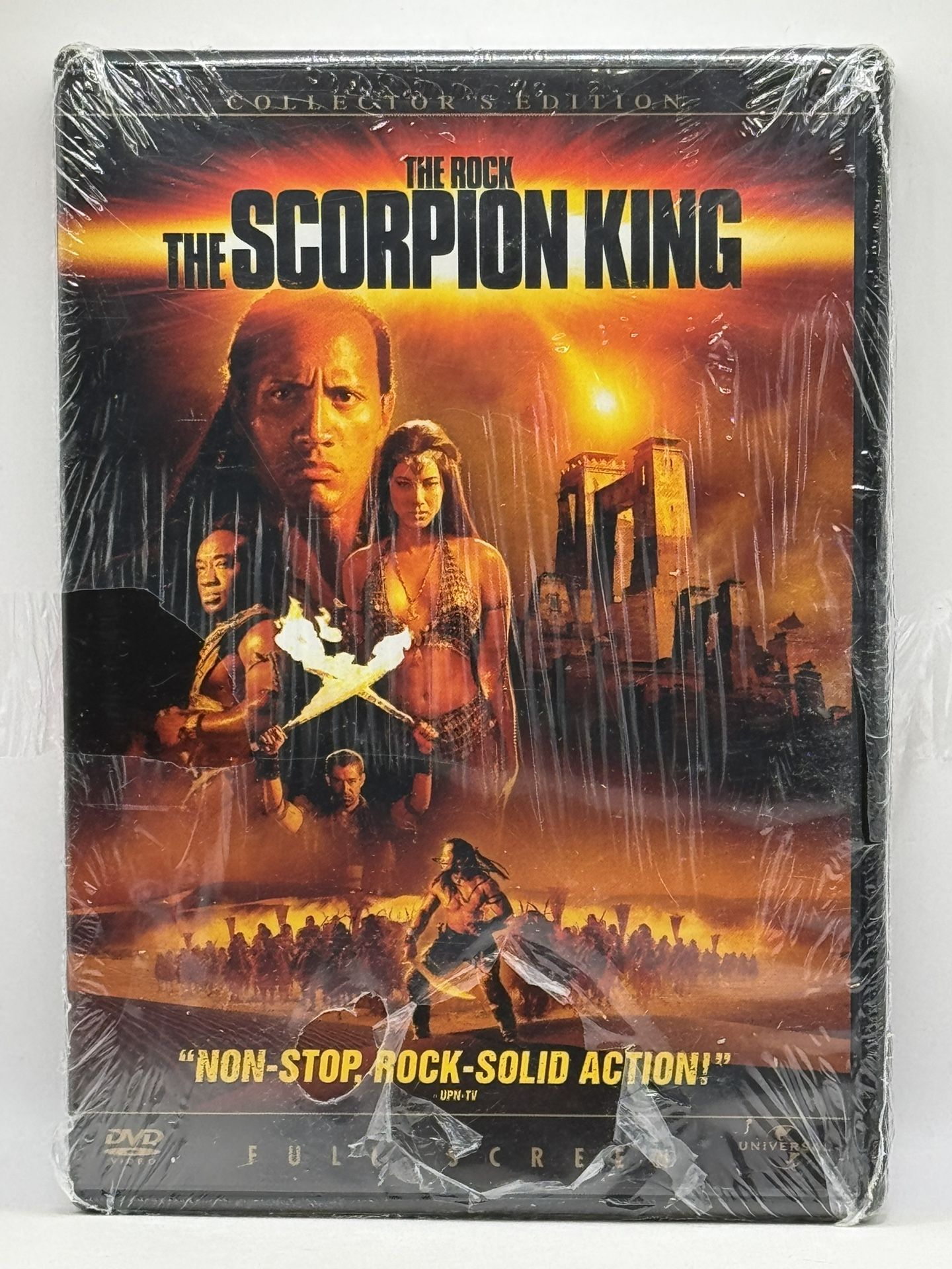 The Scorpion King (DVD, 2002, Widescreen Collector's Edition) NEW