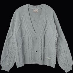 Taylor Swift The Tortured Poets Department Gray Cardigan Size XL/2XL *PRE-SALE*