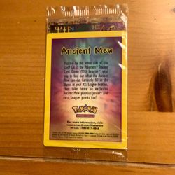 Ancient Mew Pokémon SEALED 2000 Movie Promo Card Near Mint