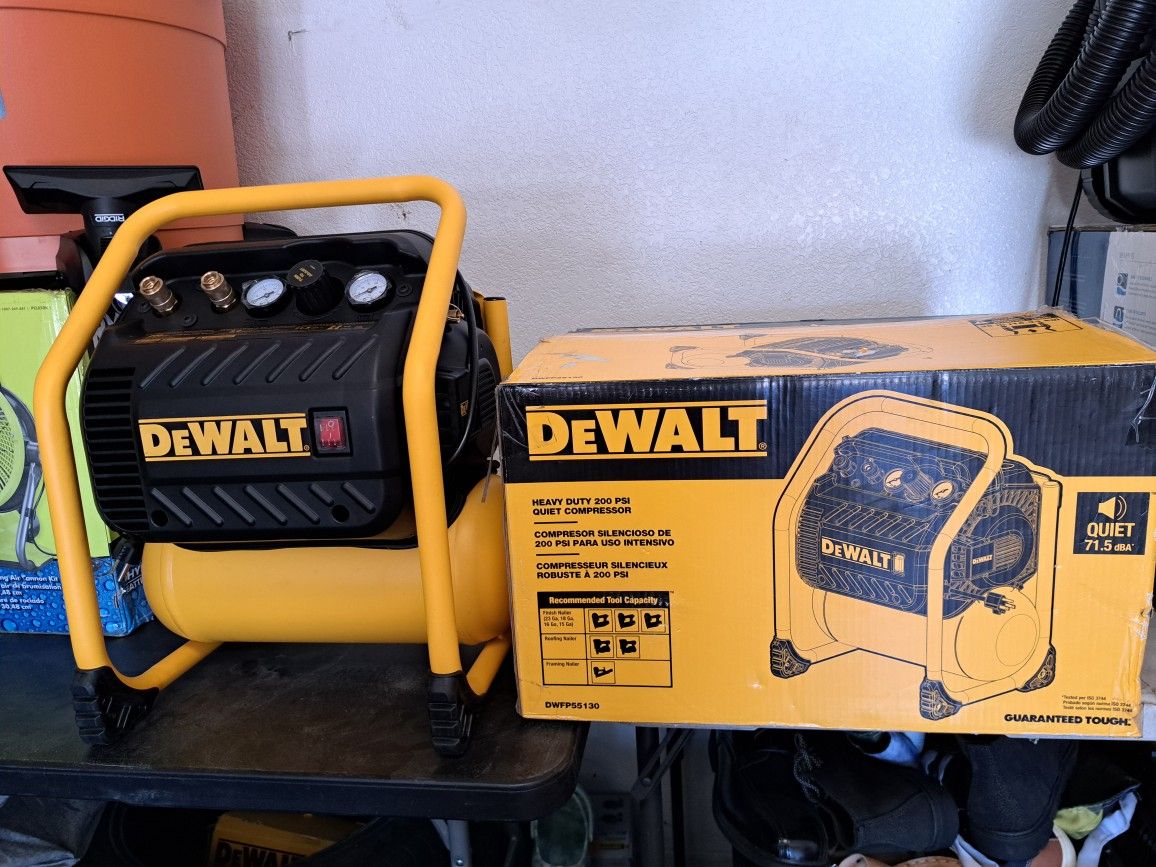 2.5 Gal. Portable Electric Heavy Duty 200 PSI Quiet Air Compressor