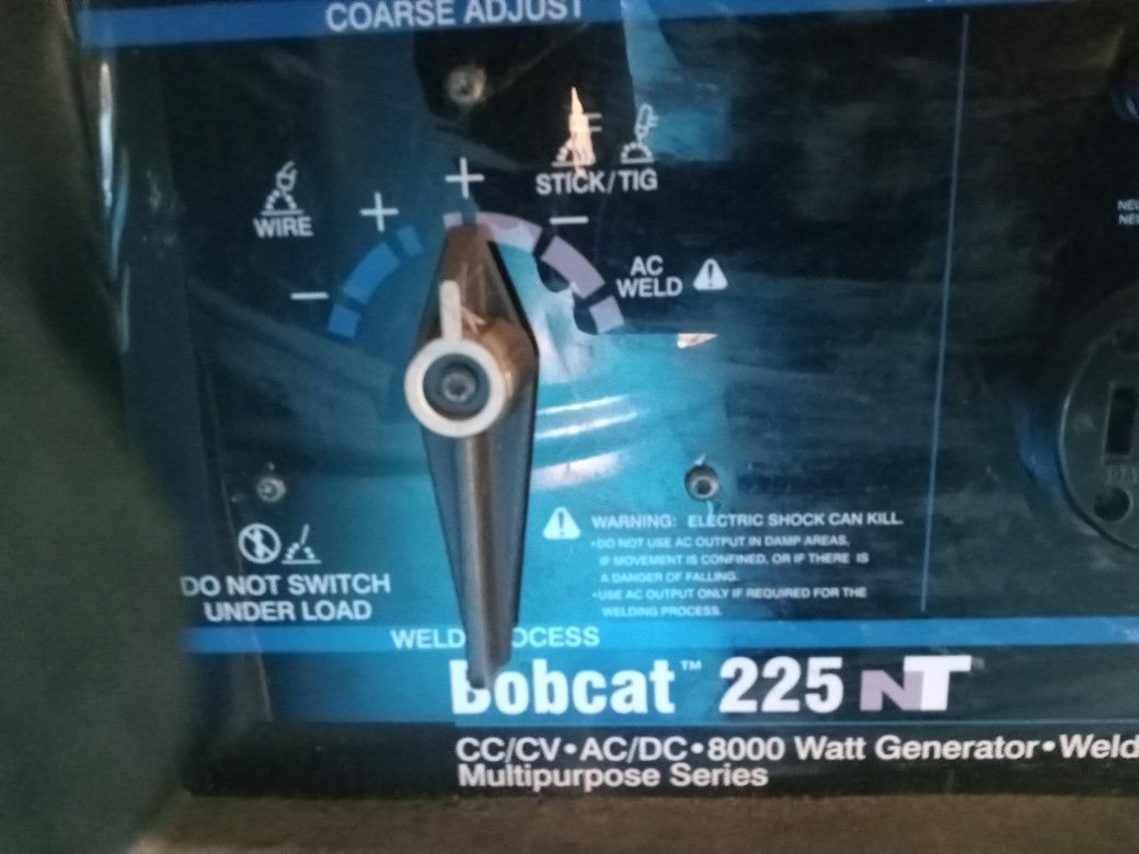 Bobcat 225 generator Welder