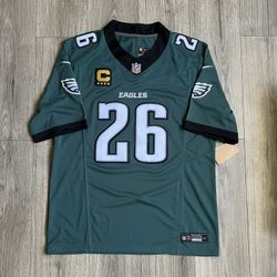 MENS SAQUON BARKLEY PHILADELPHIA EAGLES JERSEY L