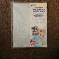 New Scrapbooking Sheets 10 Sheets 8 1/2 ×11 
