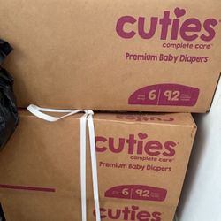 Diapers Size 6