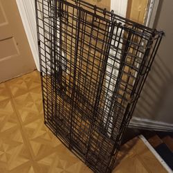 Large Dog Cage and Tray