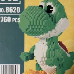 Yoshi Building Blocks Lego Fun Activity for Kids 7+