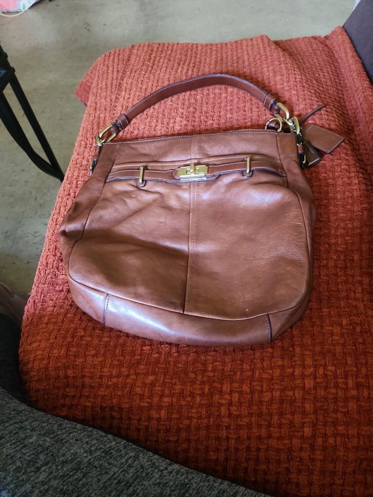 Brown Coach Bag