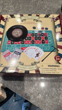 Casino Night Board Game 