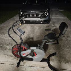 Body Rider Upright Air Resistance Fan Bike -- MOVING MUST SELL FAST