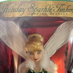 Disney Holiday Sparkle Tinkerbell Doll 