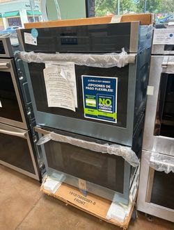 Ge built in double wall oven electric