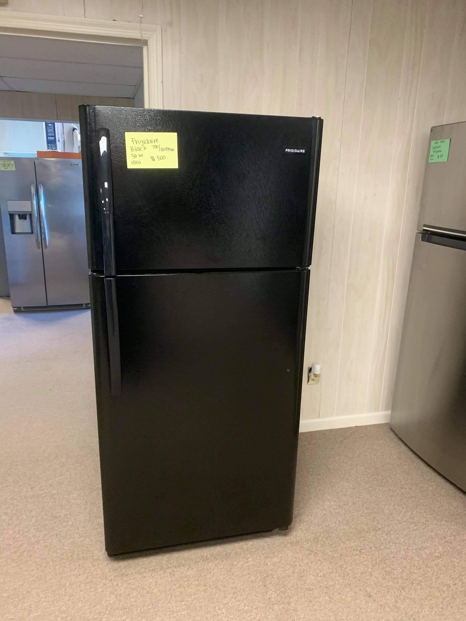 Brand New Frigidaire Black 30W Refrigerator