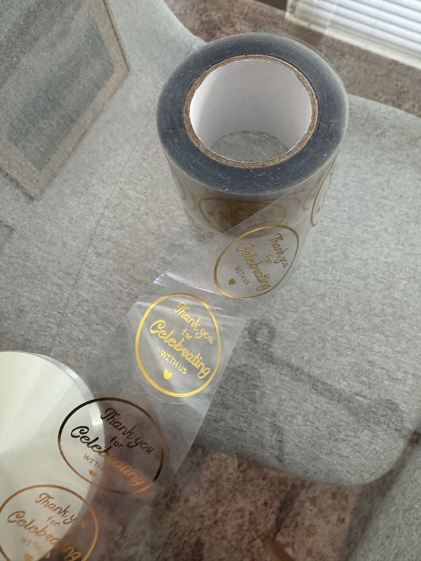 Wedding Welcome Bag Thank You Stickers