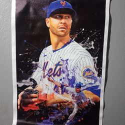 Jacob Degrom Baseball Player59 Canvas Poster Wall Art Decor Print Picture 