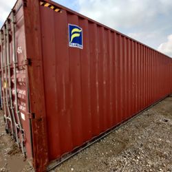 40ft High Cube Wind/Water Tight Shipping Containers For Sale