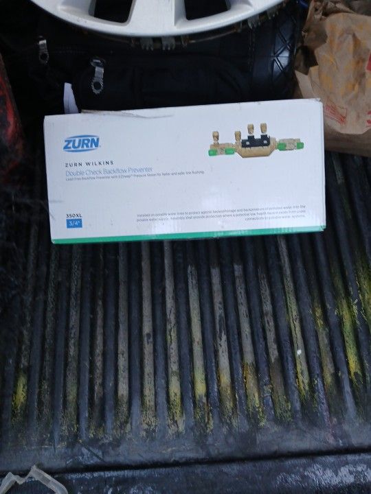 double check backflow preventer