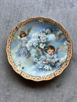 Vintage decor wall plate