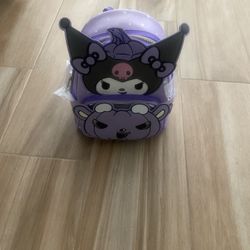 Purple Backpack.  Kuromi 