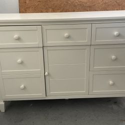 Oxford Antique White Door Dresser