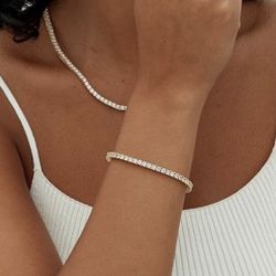 Good Moissanite Tennis Bracelet 