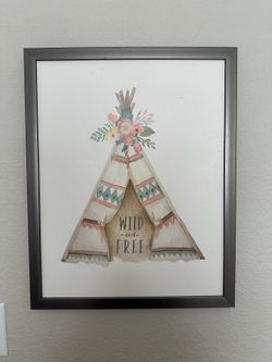 Wild & Free, Decorative Cow Wall-Art Set (20x16)