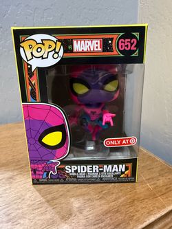 Funko Pop 652 Authentic “Blacklight” Spider-Man