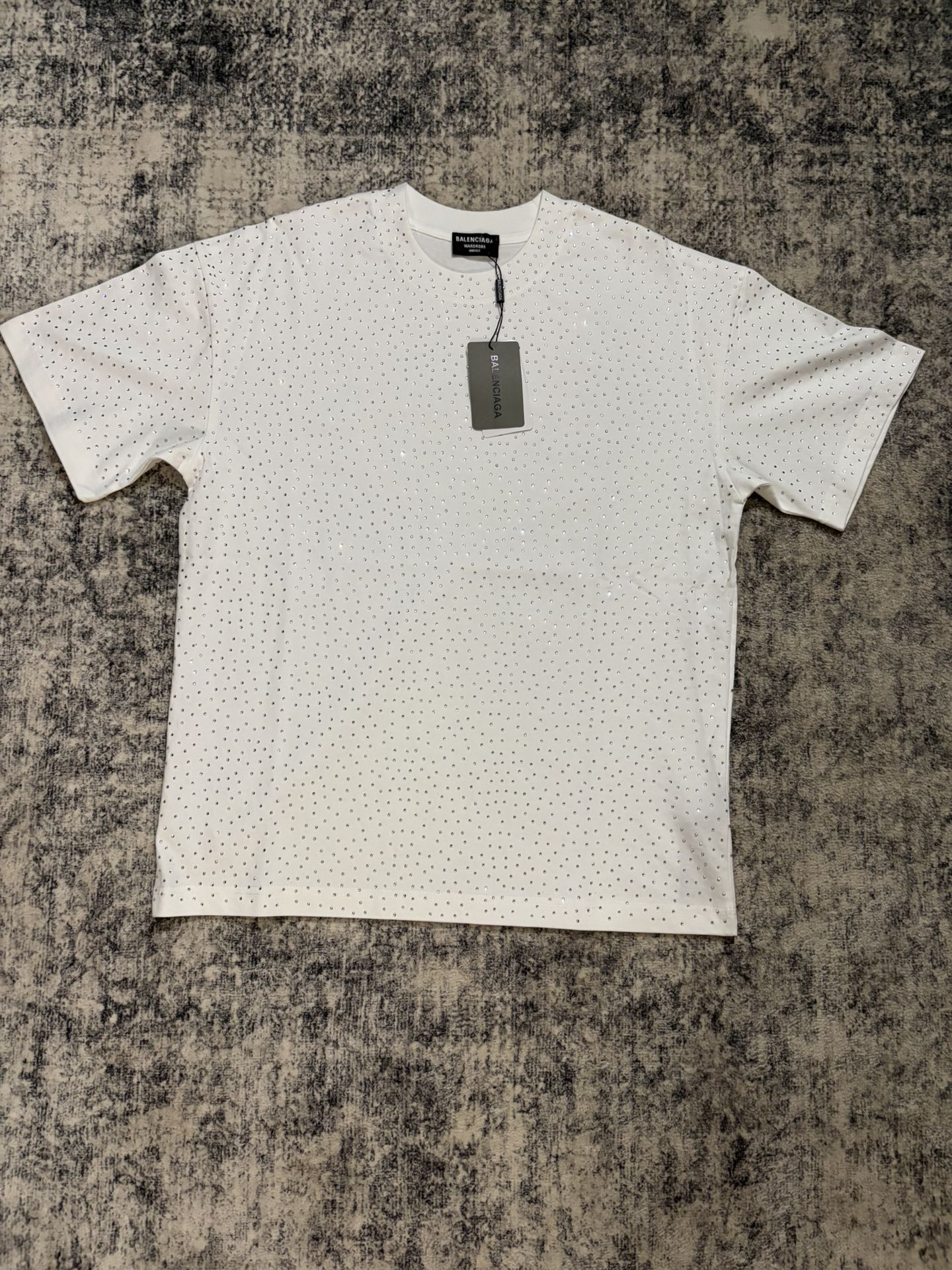 white balenciaga shirt