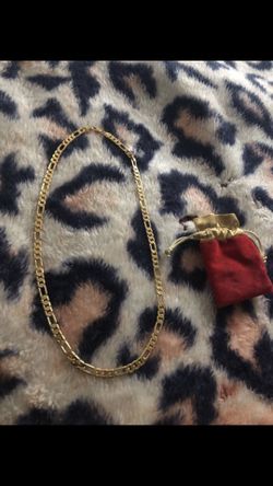 18kt Gold plated over sterling silver 21inch length