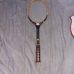 Wilson Conqueror Vintage Wood Tennis Racquet 
