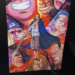 One Piece 3D Lenticular Anime Poster 