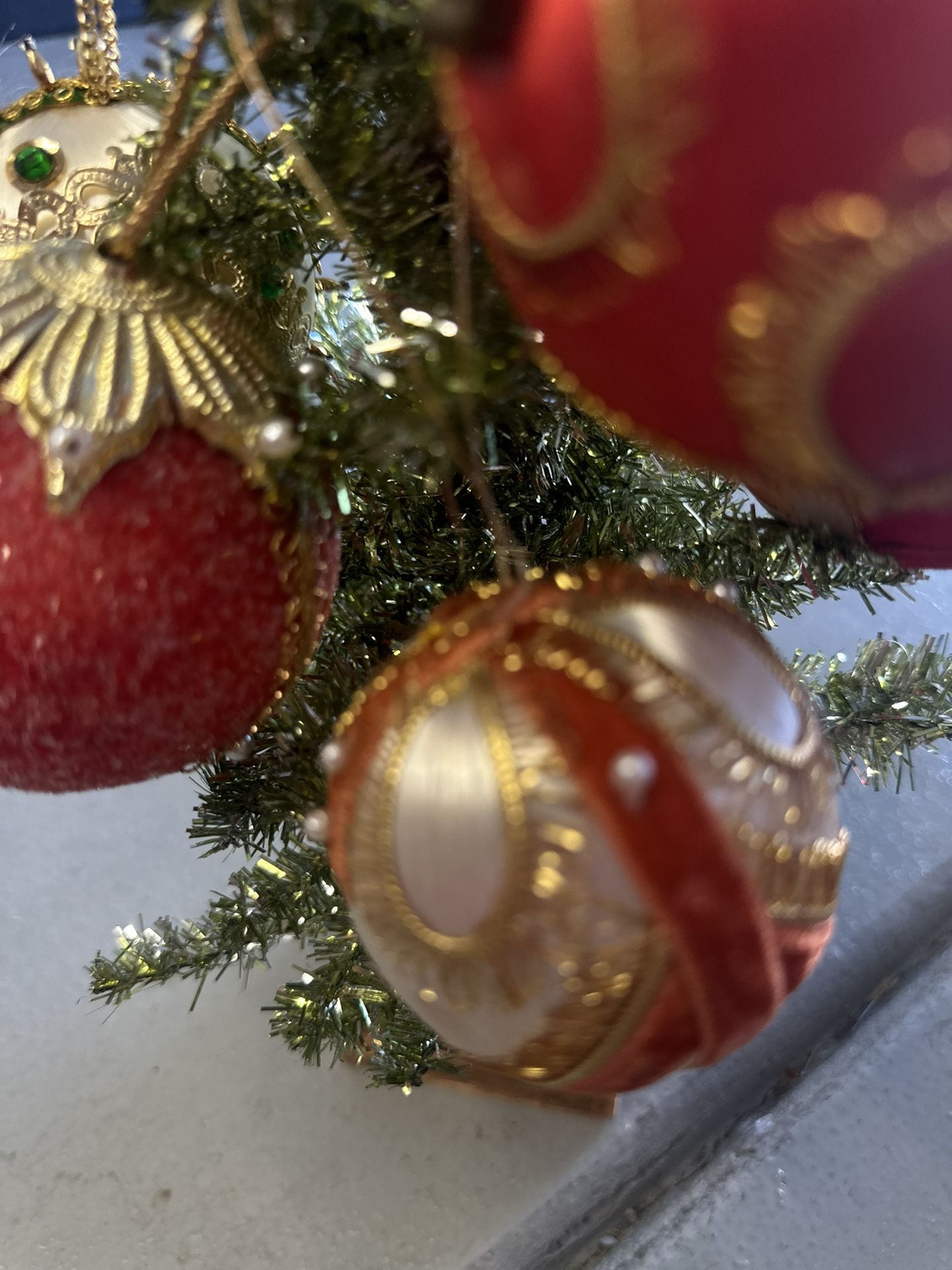 Lots Of Vintage Ornaments.