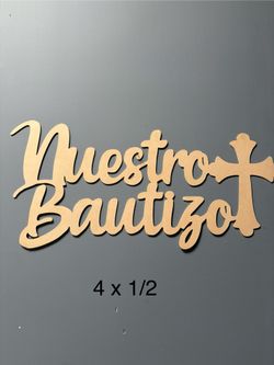 Nuestro Bautizo