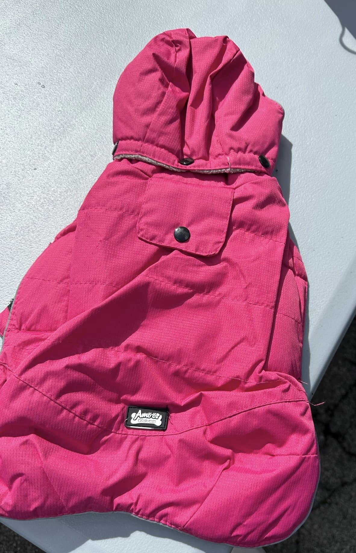 AMOOT PETS WORLD HOT PINK DOG’S WINTER COAT SZ SMALL