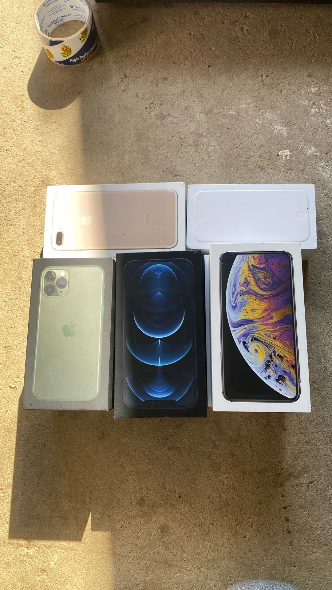 iPhone Box Empty 11, Pro-12 Pro Max, XS Max, 7 Plus , 6