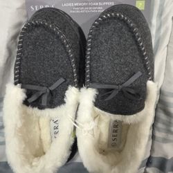 Aldi - Serra Brand Ladies Moccasin Slippers